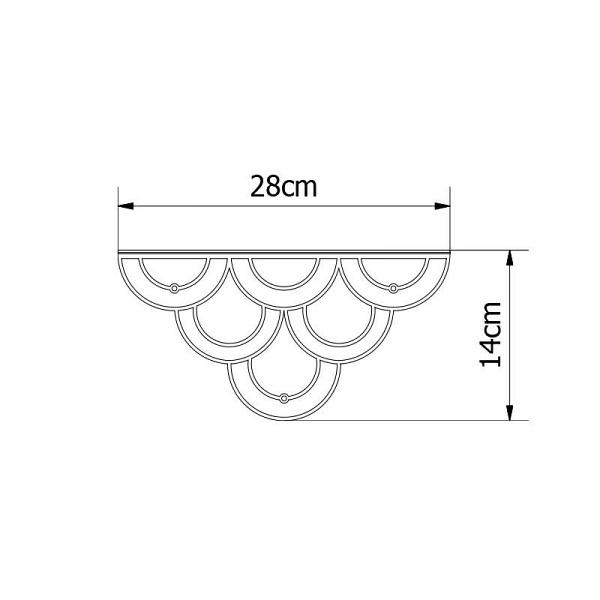 Półka Husk / PS Black - POLYHEDRA